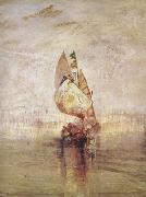 Joseph Mallord William Turner The Sun of Venice going to sea (mk31) Sweden oil painting artist